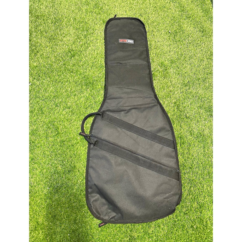 Gator Cases Padded Black Nylon Guitar Gig Bag w/ Backpack Straps & Handle